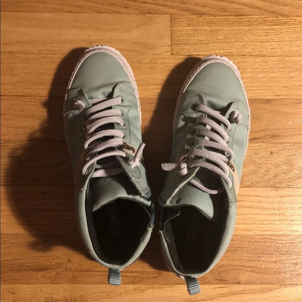 Women’s Camper sneakers.